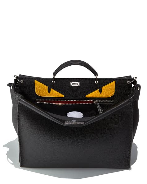 fendi monster eyes peekaboo bag купить|fendi peekaboo bag.